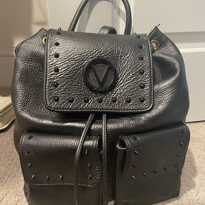 Valentino Leather Backpack
